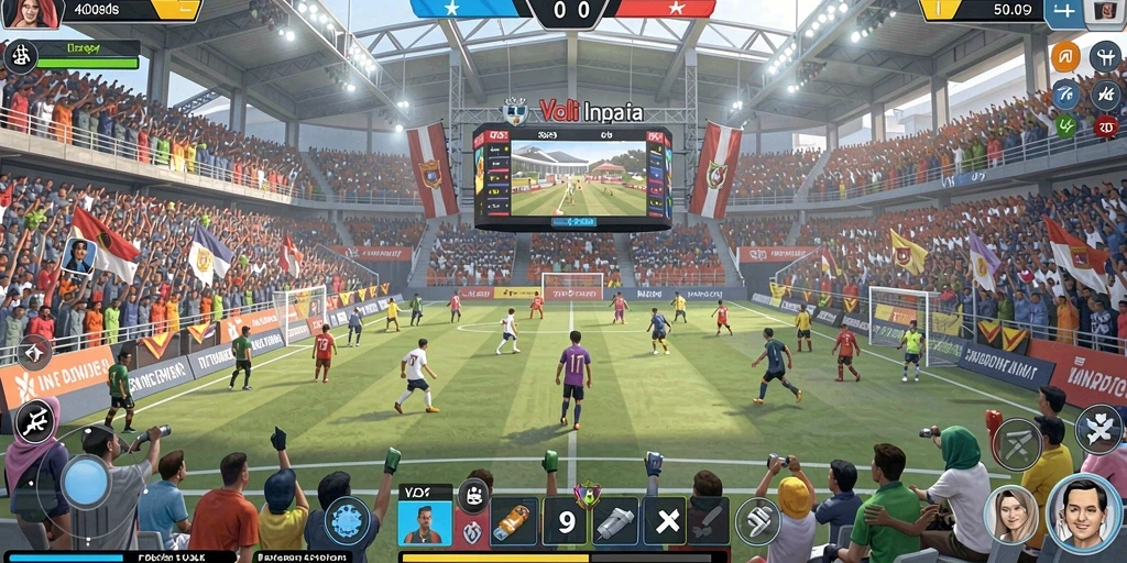 Menyaksikan karakter utama menghadapi monster menakutkan.