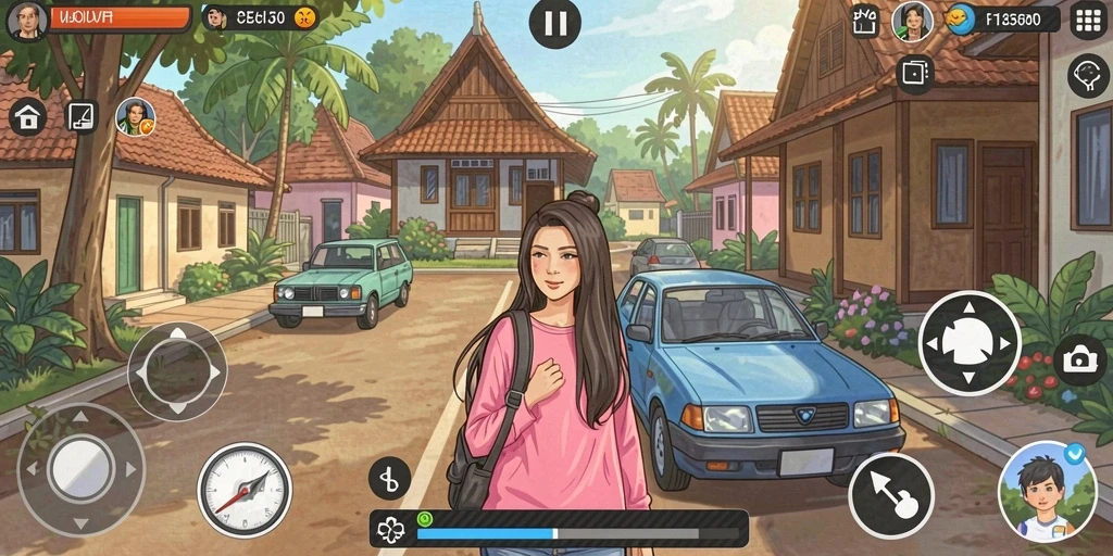 Tampilan permainan slot yang menarik dan modern.