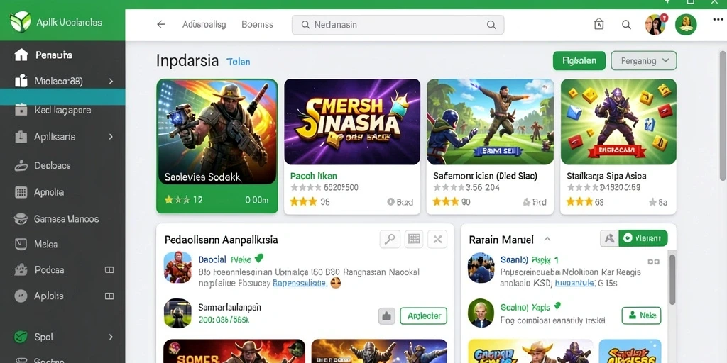 Tampilan antarmuka yang sangat user-friendly.