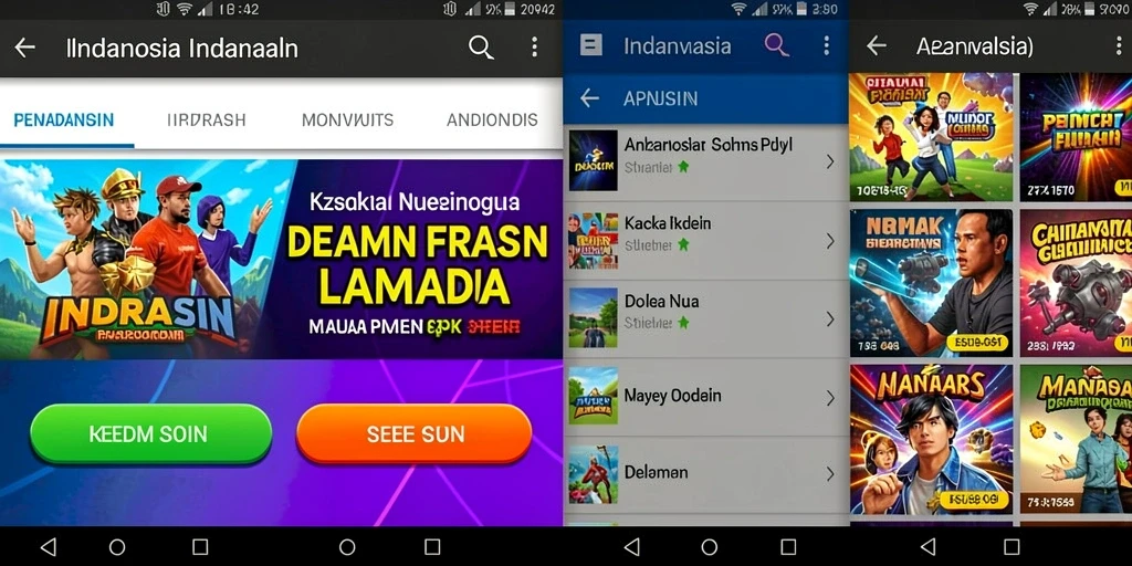Tampilan antarmuka yang menarik dan mudah dinavigasi.