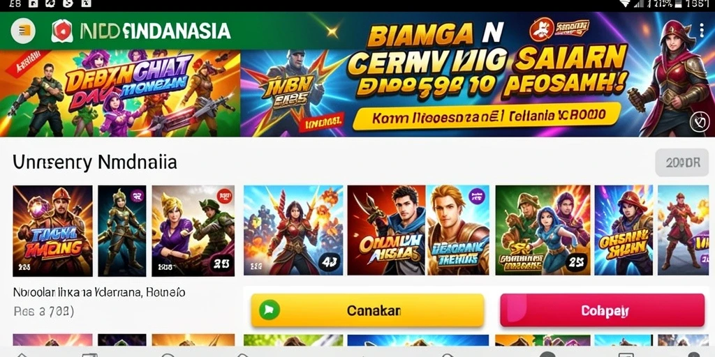 Tampilan antarmuka GEBYAR4D yang menarik dan mudah dinavigasi.