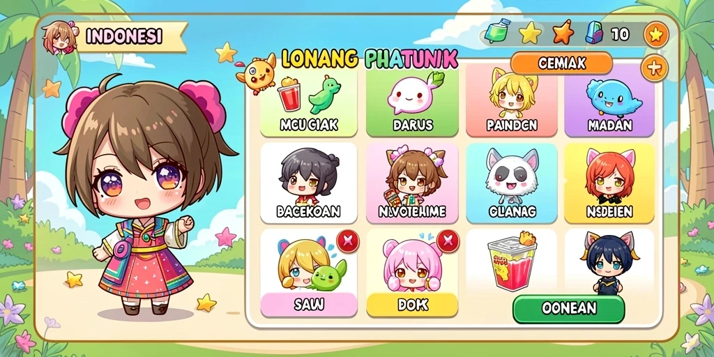 Tampilan awal yang menarik dan menawan.