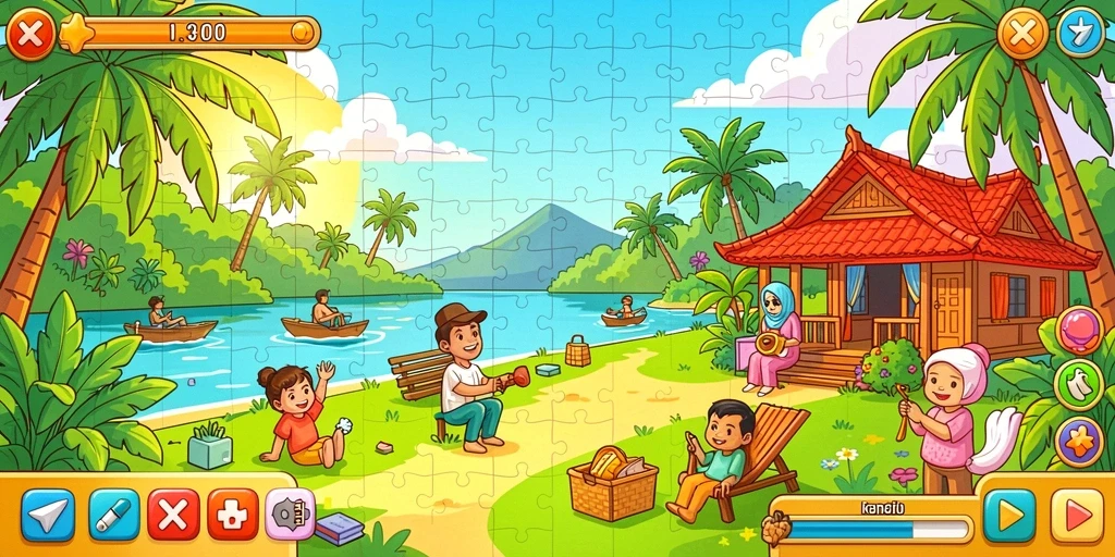 Tampilan antarmuka yang menarik dan user-friendly.