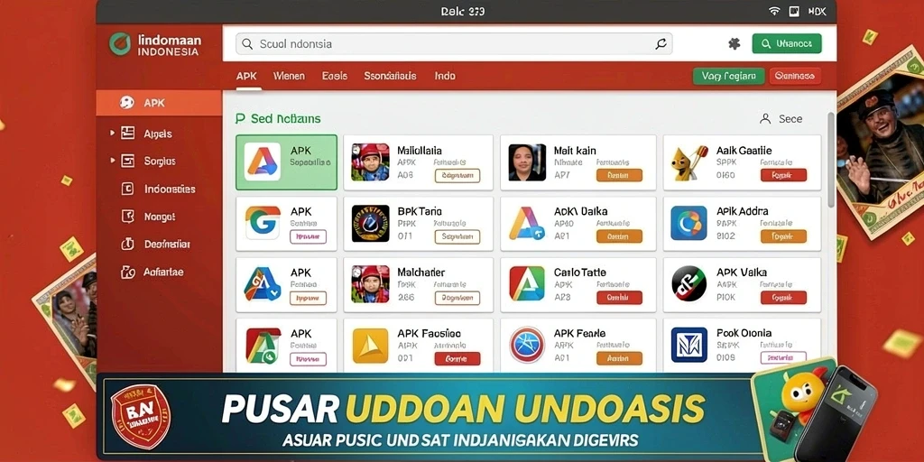 Tampilan menu utama yang menarik dan mudah dinavigasi.