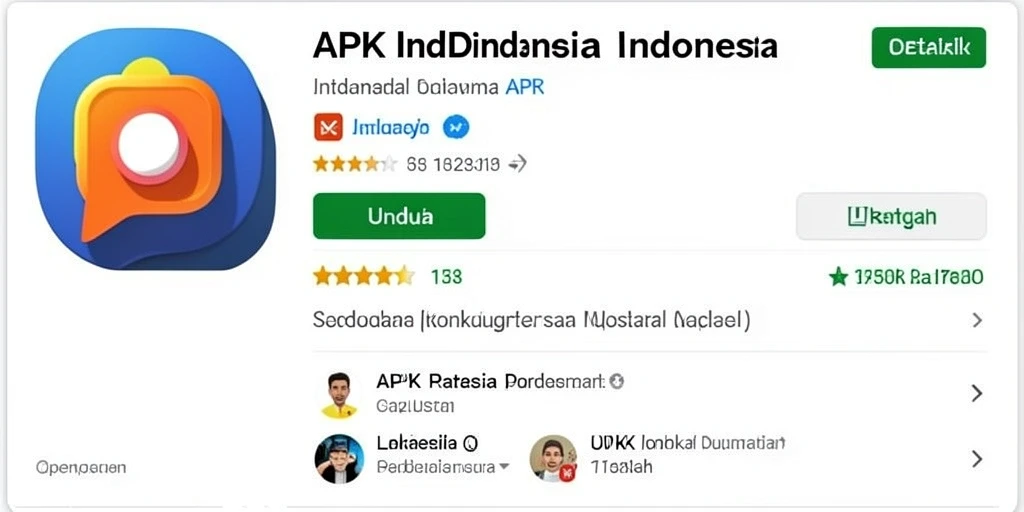 Tampilan karakter yang menarik dan berwarna.